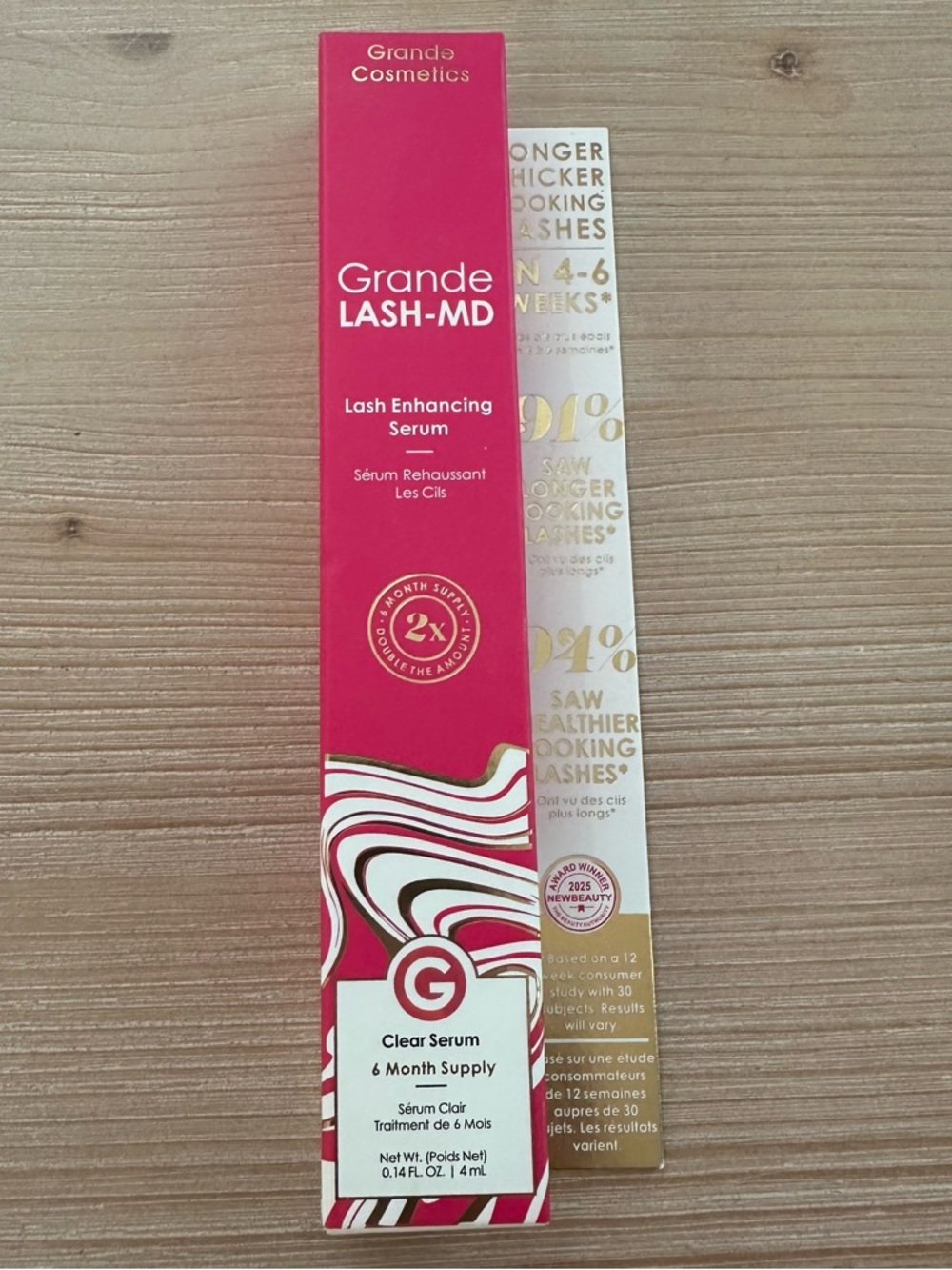 GrandeLASH-MD Lash Enhancing Serum - 4 ml (6 month supply) Grande Lash Serum